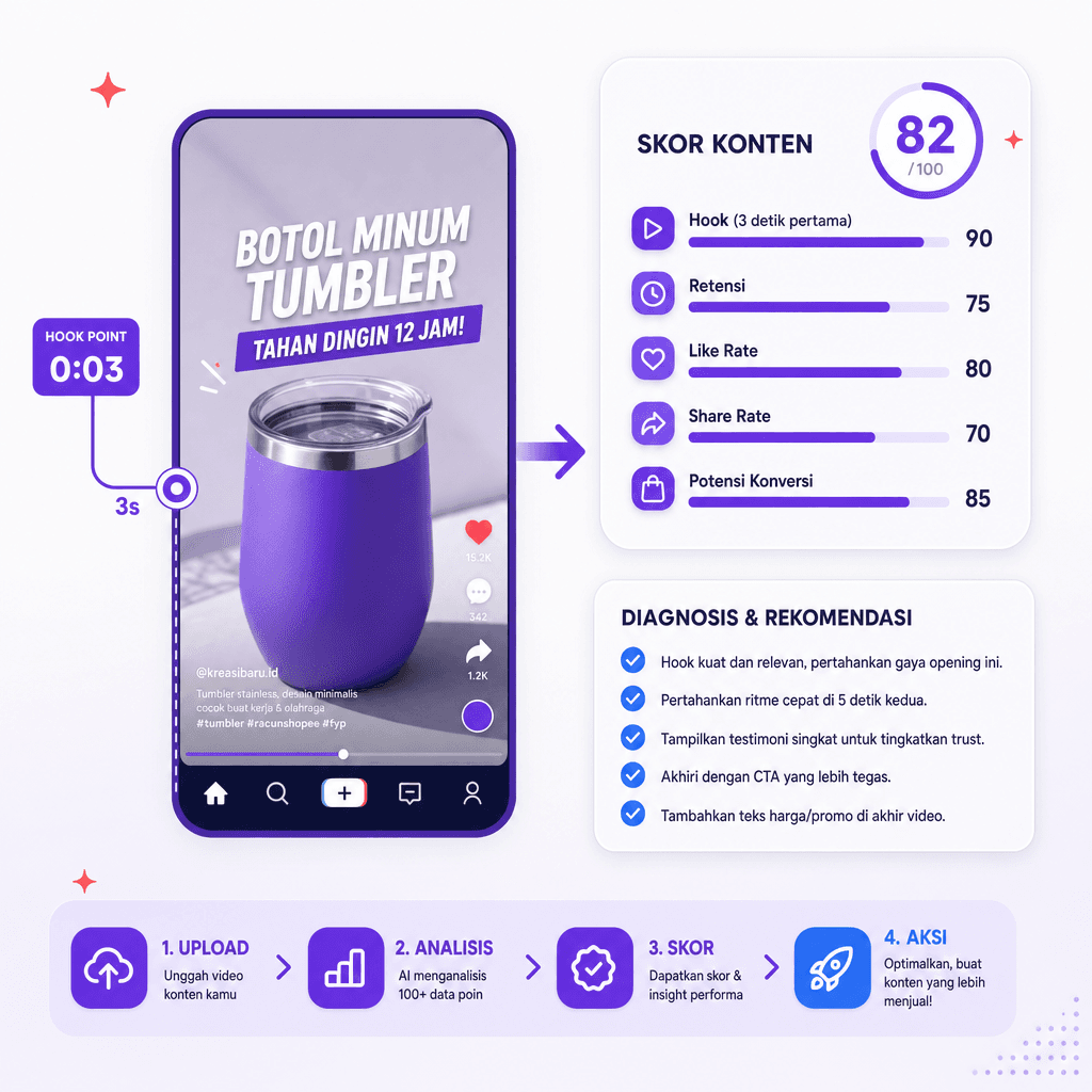 Analyzer konten video seller