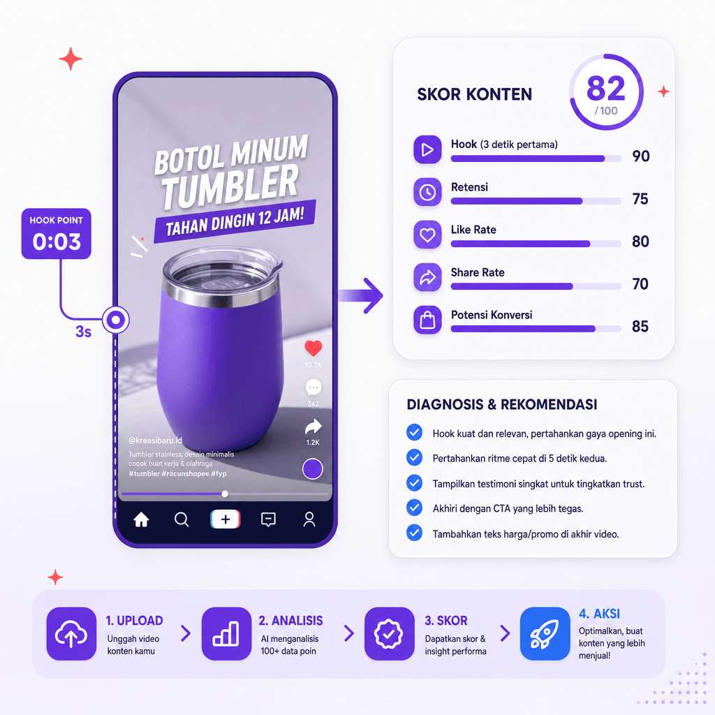 Analyzer konten video seller