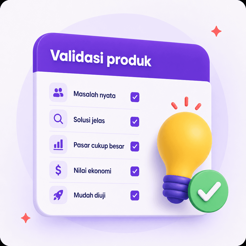 Validasi produk digital pertama