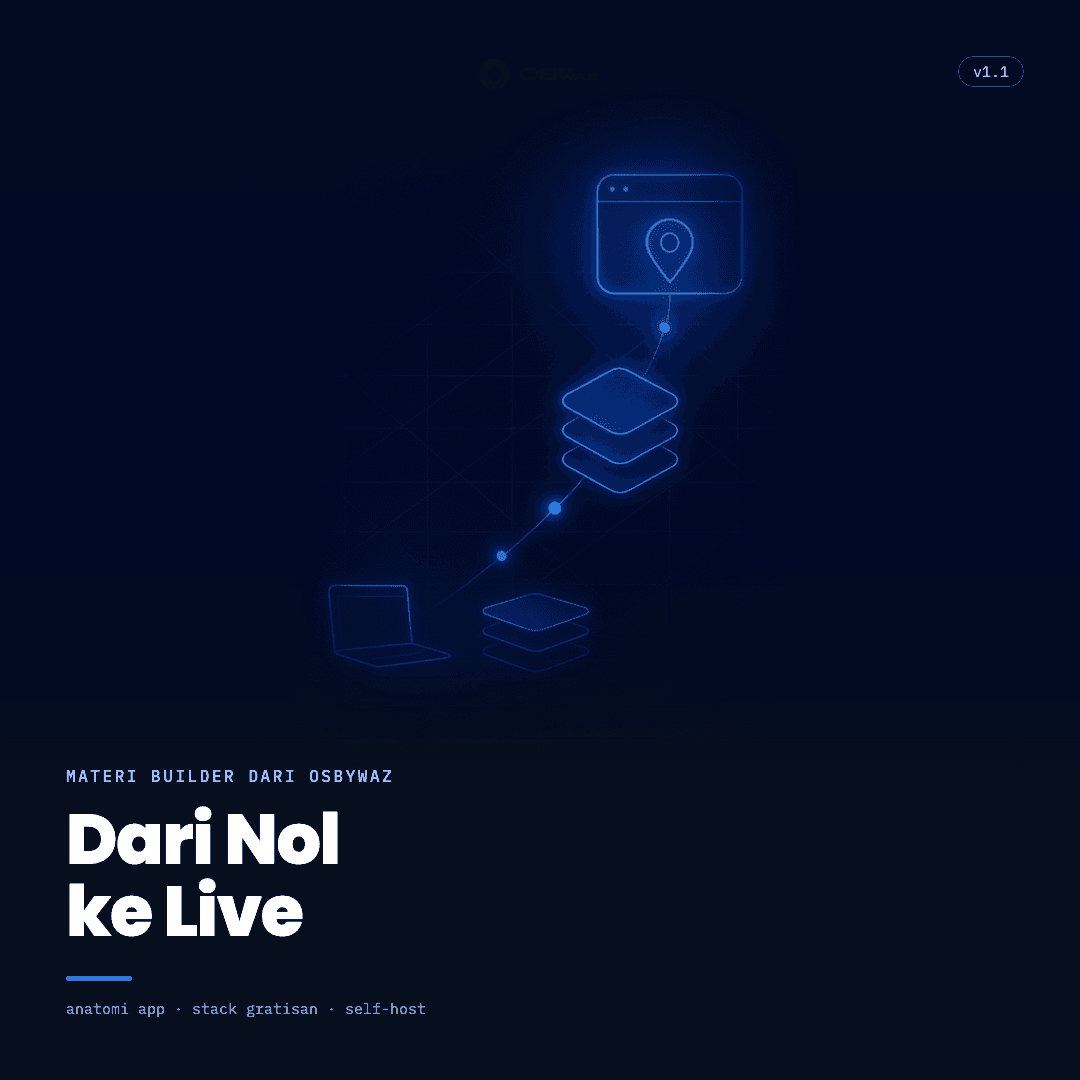 Dari Nol ke Live