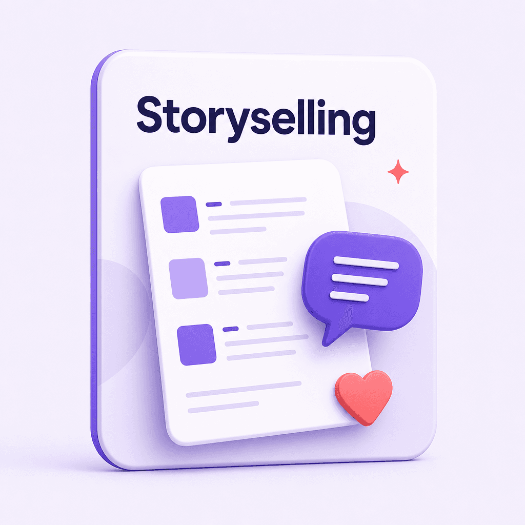 Storyselling script pack — kerangka cerita + 11 script jualan